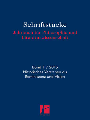 cover image of Schriftstücke